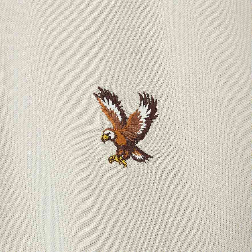 Men's Eagle Embroidery Solid Polo - Giordano