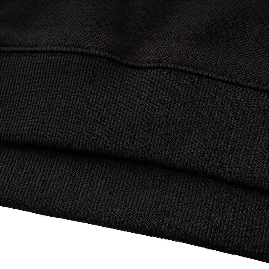 Men’s French Terry Relaxed Fit Pullover - Tom & Jerry - Black - Giordano