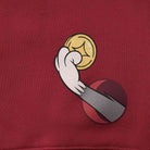 Men’s French Terry Relaxed Fit Pullover - Tom & Jerry - Red - Giordano