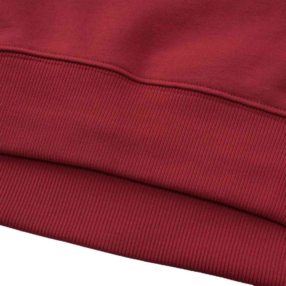 Men’s French Terry Relaxed Fit Pullover - Tom & Jerry - Red - Giordano