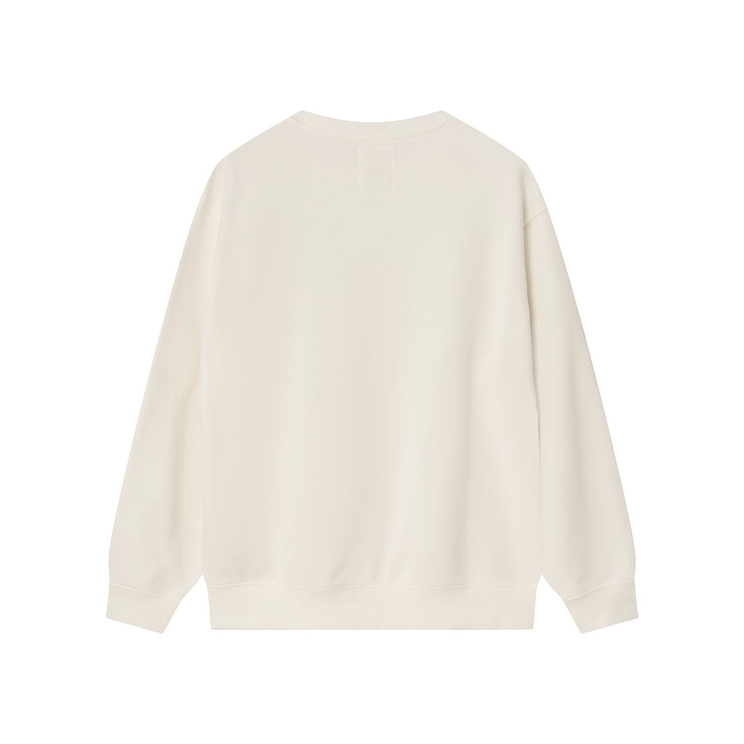 Men’s French Terry Relaxed Fit Pullover - Tom & Jerry - White - Giordano