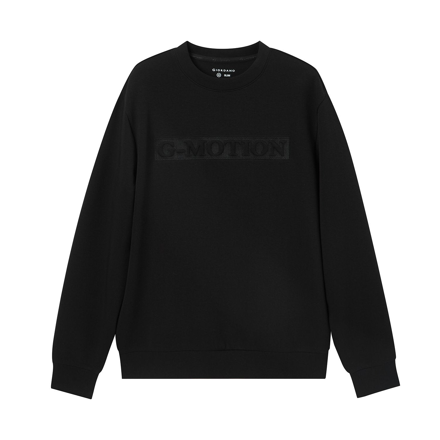 Men's G - Motion Slim Fit Long Sleeve Sweatshirt for Active Life - Giordano