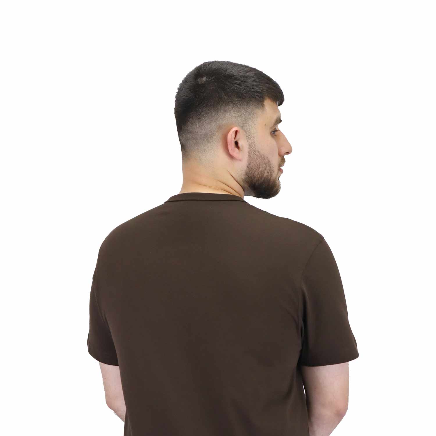 Men's Henley Tee - Brown - Giordano Online