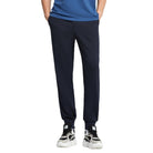 Men's Interlock Mid Rise Elastic Waist Jogger - Blue - Giordano