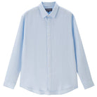 Men’s Linen Poplin Long Sleeve Shirt | Korea Collection - Giordano