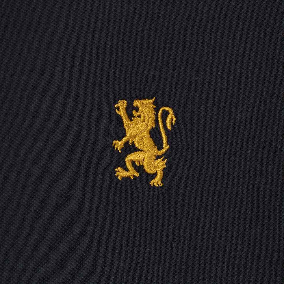 Men's Lion Embroidery Bold Polo. - Giordano
