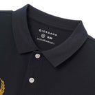 Men's Lion Embroidery Bold Polo. - Giordano