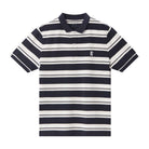Men's Lion Embroidery Stripe Polo - Giordano
