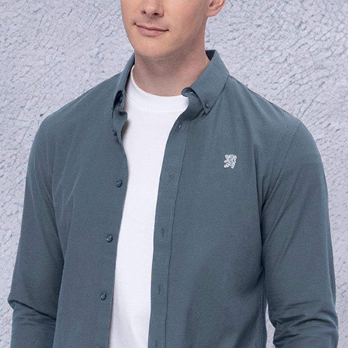 Men's Lion Oxford Shirt - Giordano