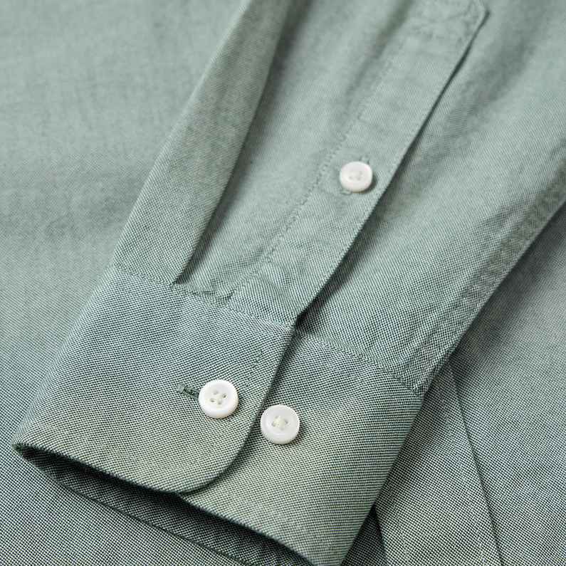 Men's Lion Oxford Shirt - Green - Giordano