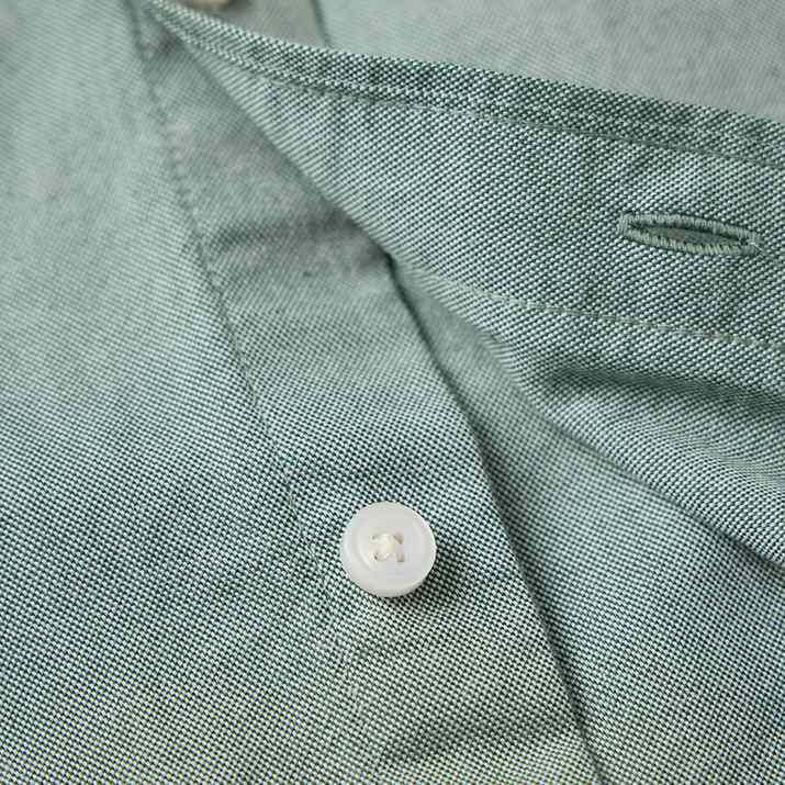 Men's Lion Oxford Shirt - Green - Giordano