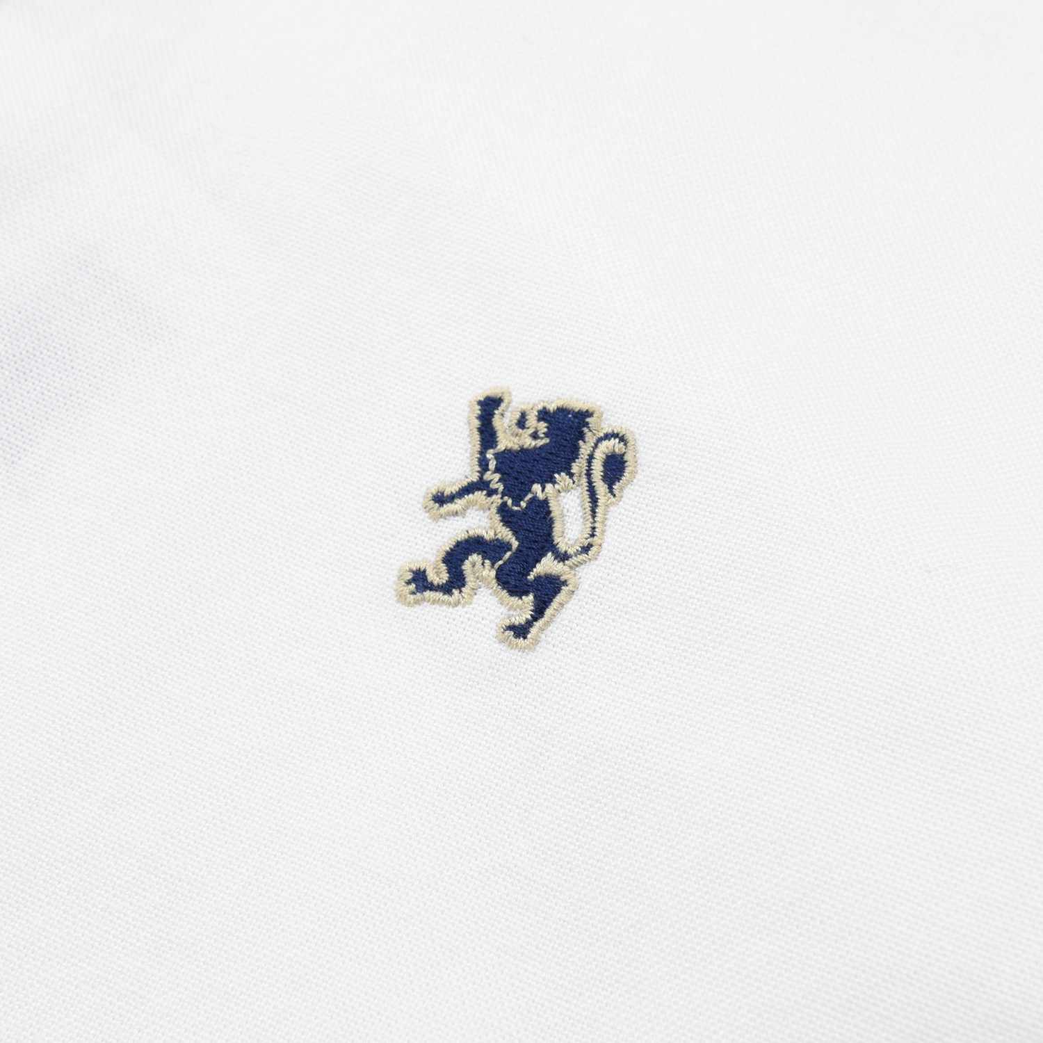 Men's Lion Oxford Shirt - White - Giordano