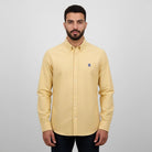 Men's Lion Oxford Shirt - Yellow - Giordano