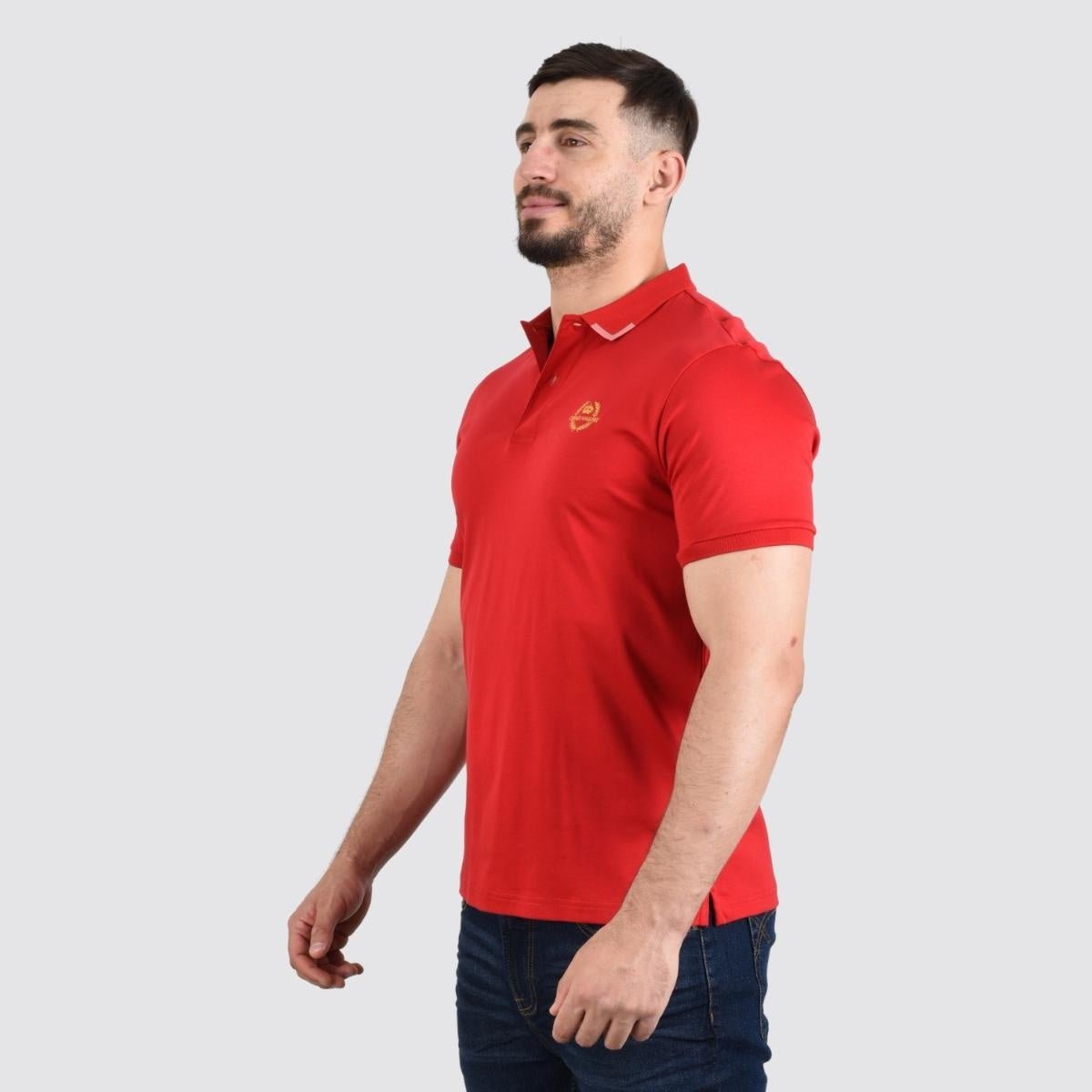 Men's Liquid Touch Badge Polo - Giordano