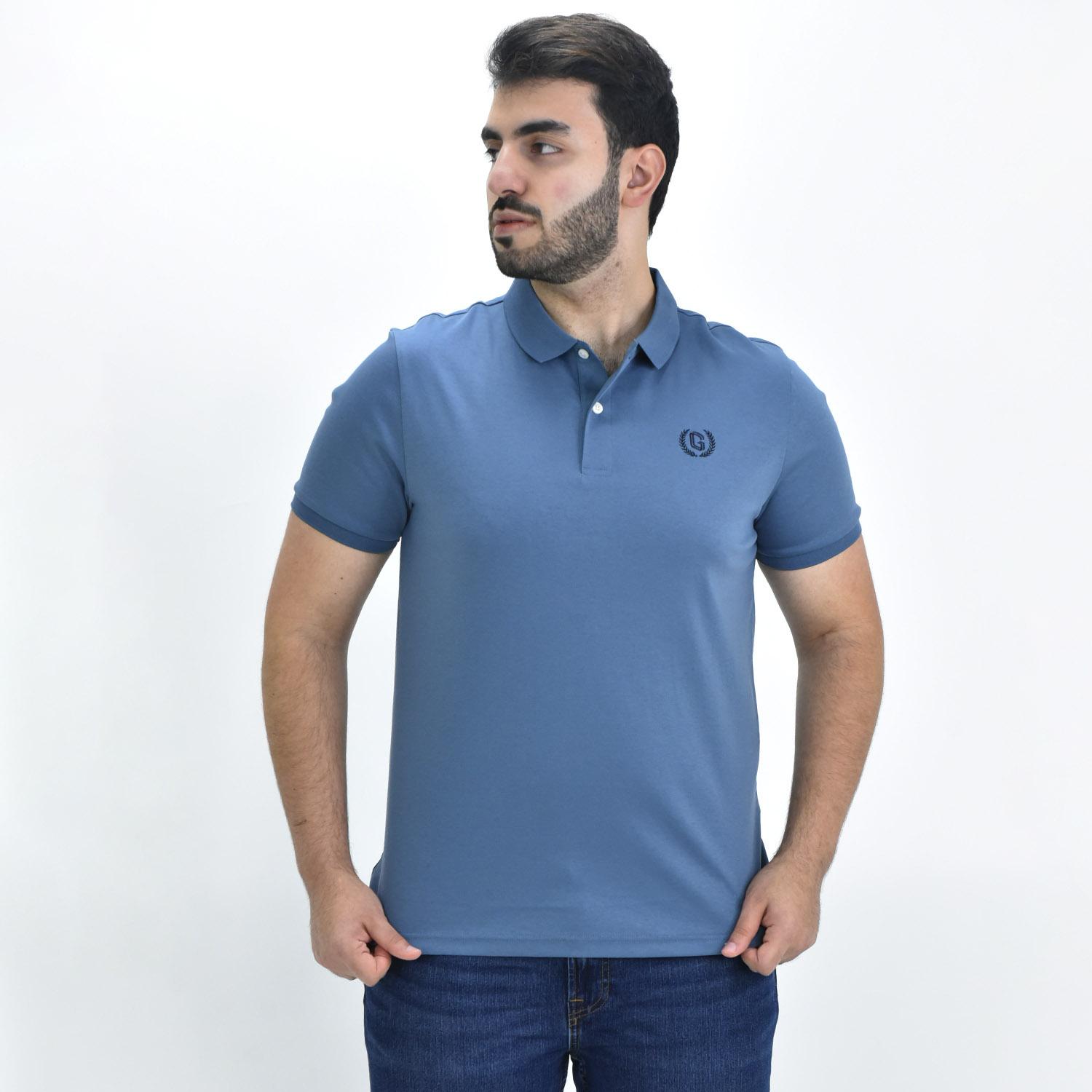 Men's Liquid Touch Polo - Blue - Giordano