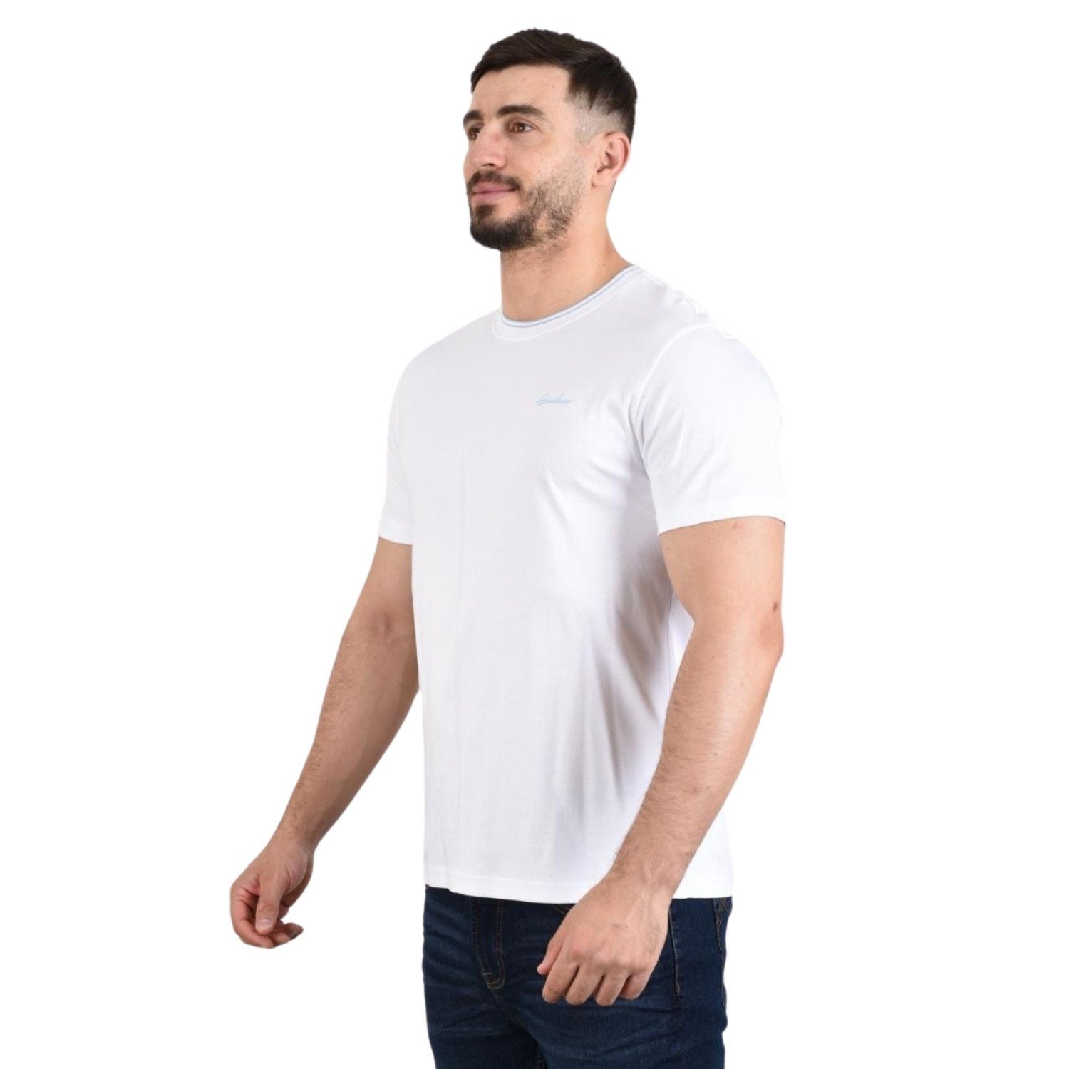 Men's Liquid Touch Signature Tee - White - Giordano Online