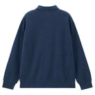 Men's Long Sleeve Patch Pocket Solid Polo - Giordano