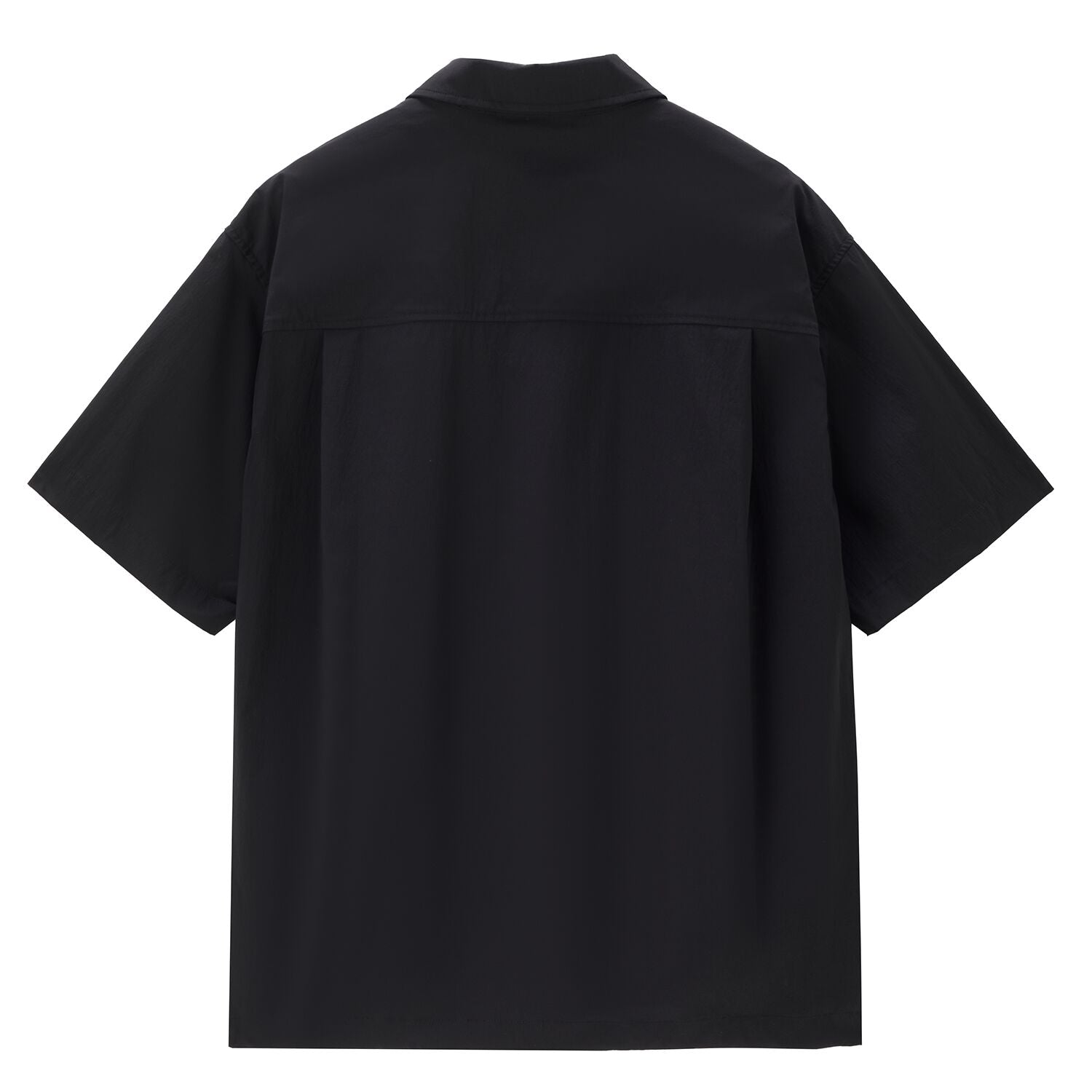 Men’s Nylon Stretch Short Sleeve Shirt – Lightweight & Water - Resistant | Korea Collection - Giordano