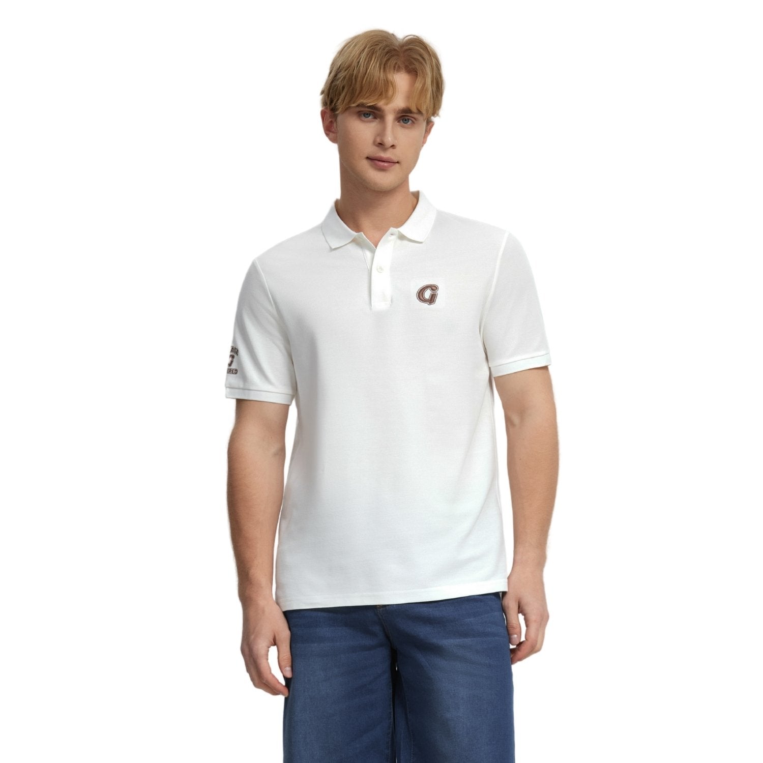Men's Pique Solid Polo - Giordano
