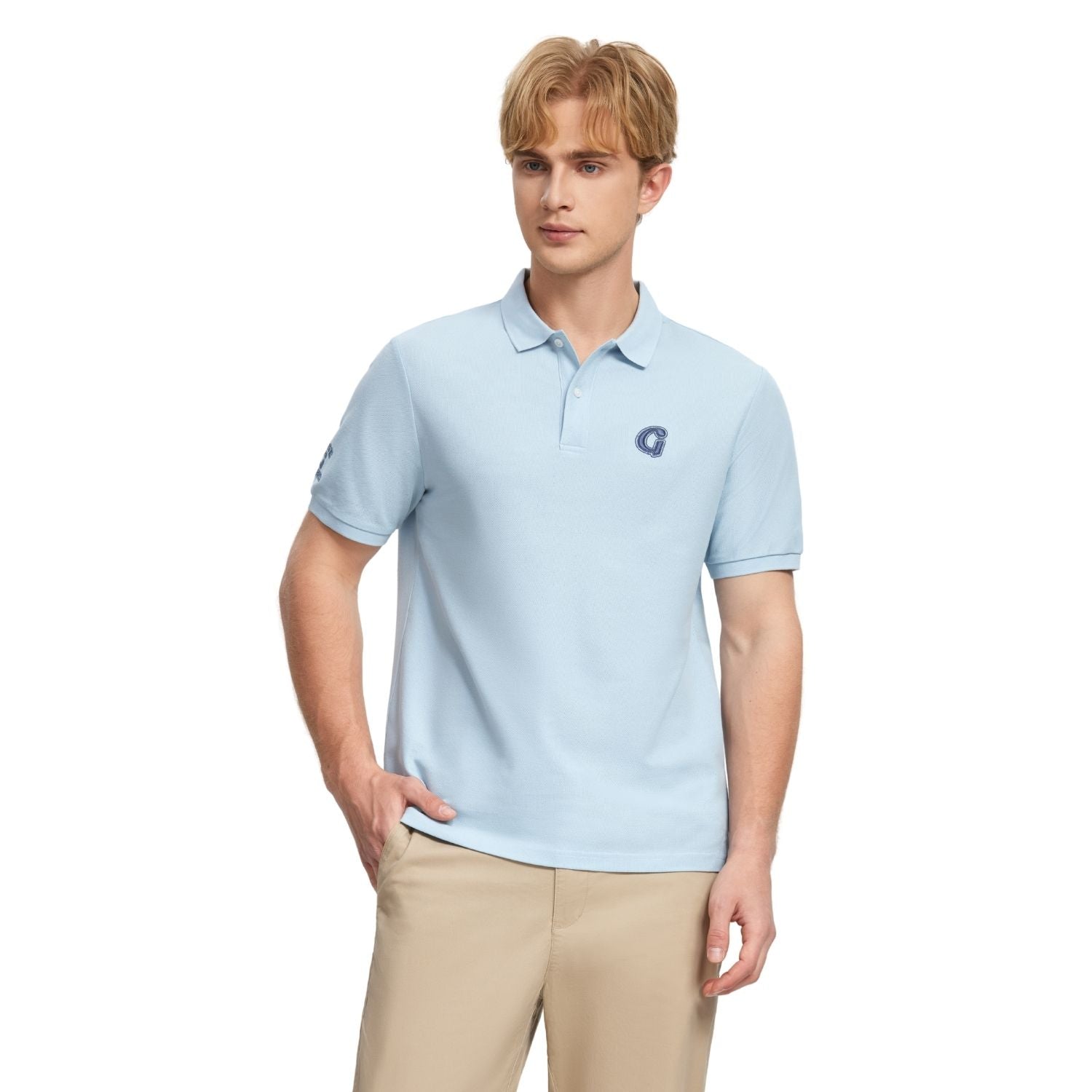 Men's Pique Solid Polo - Giordano