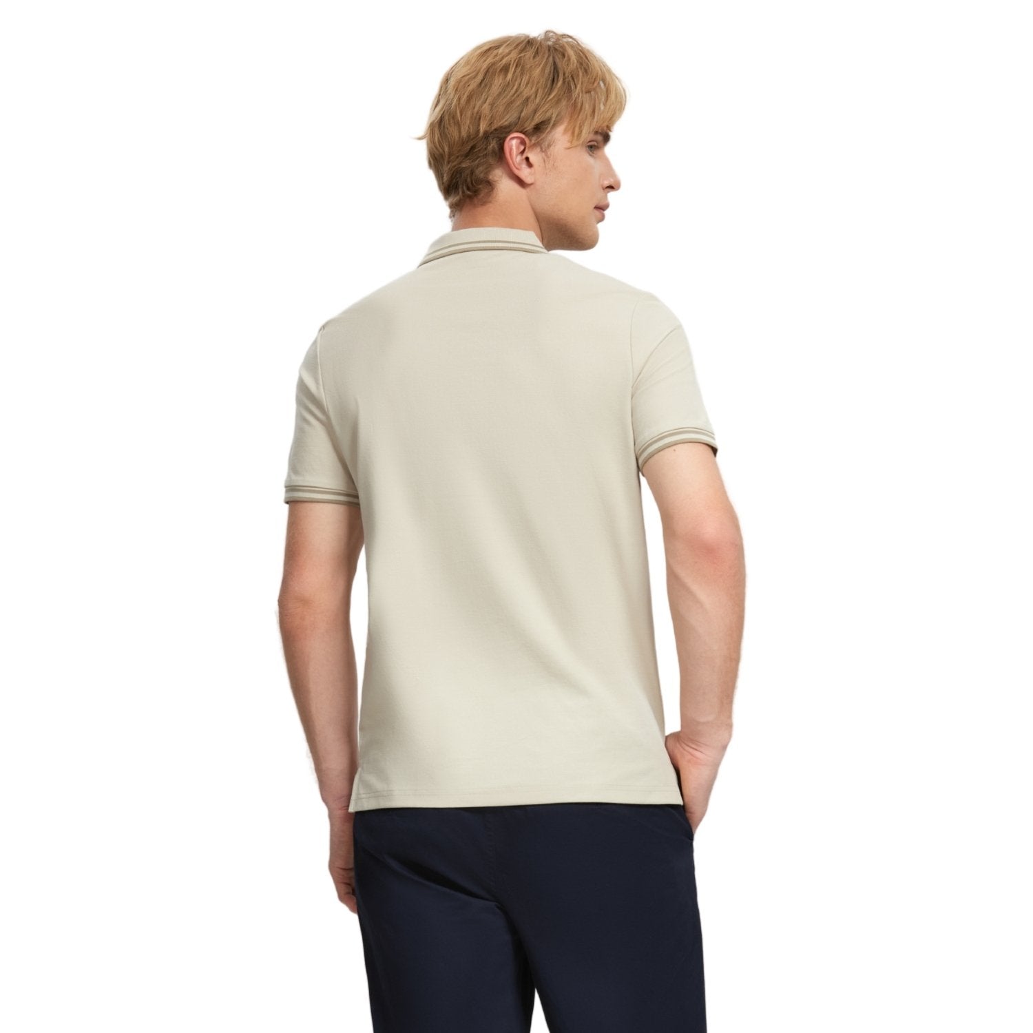 Men's Pique Solid Polo - Giordano