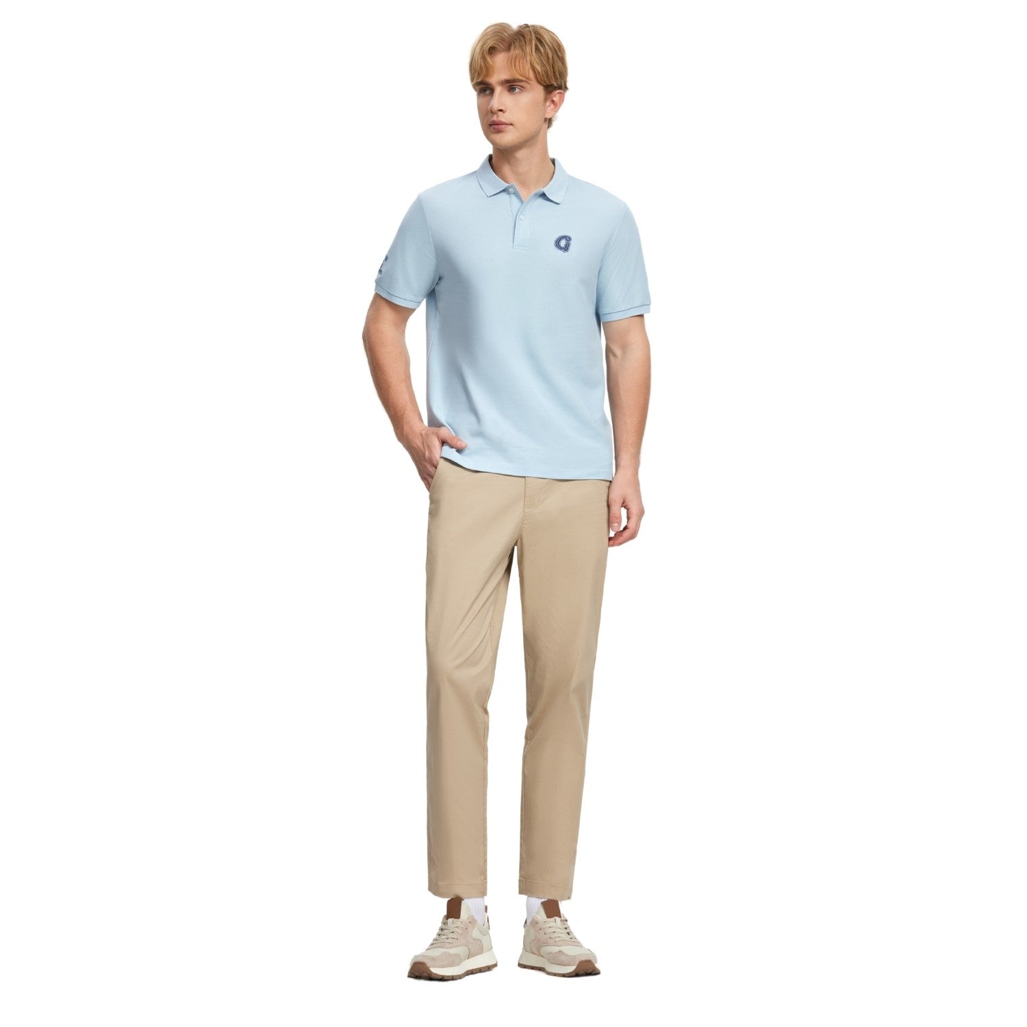 Men's Pique Solid Polo - Giordano