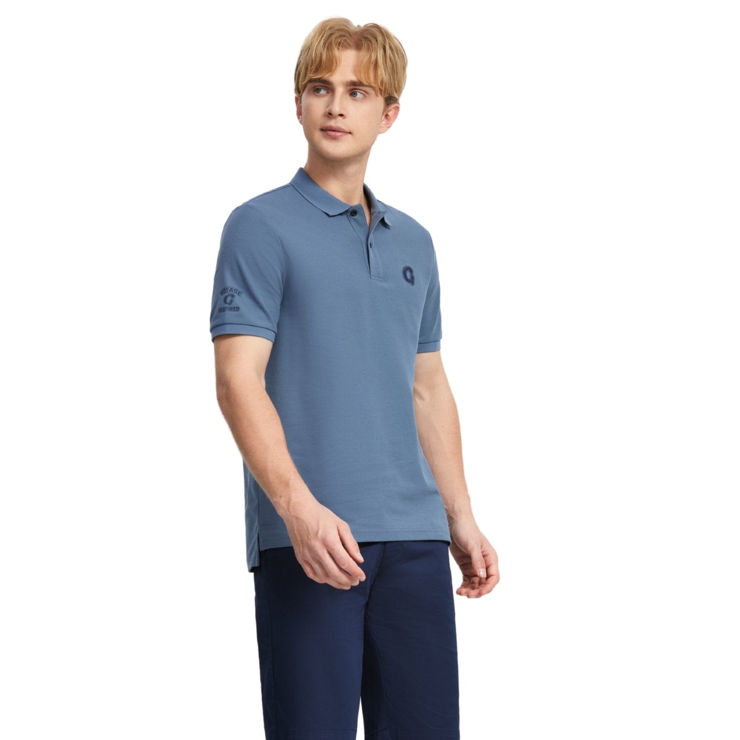 Men's Pique Solid Polo - Giordano