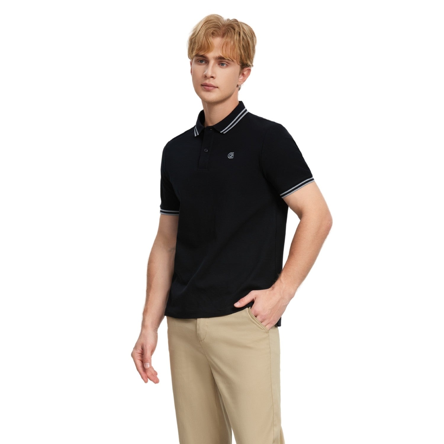 Men's Pique Solid Polo - Giordano