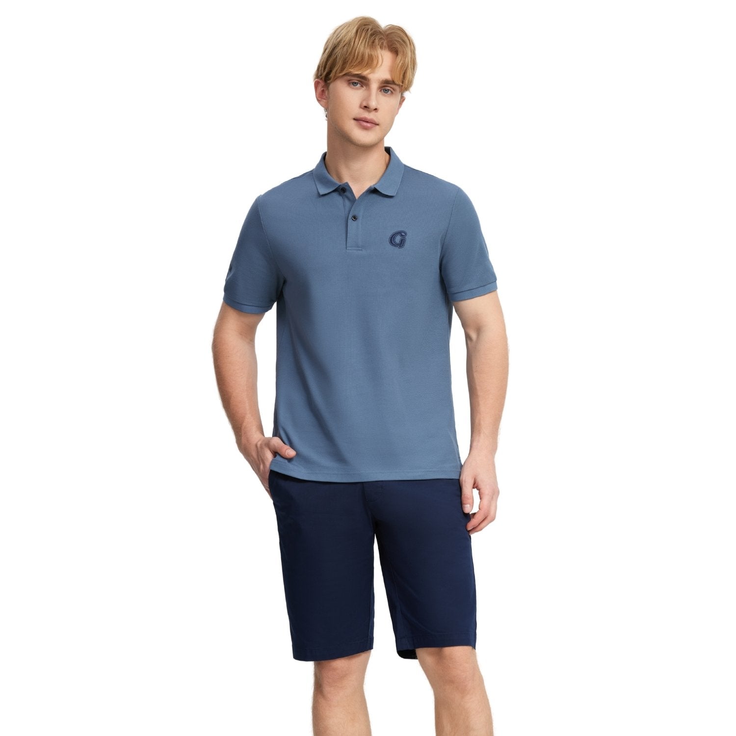 Men's Pique Solid Polo - Giordano