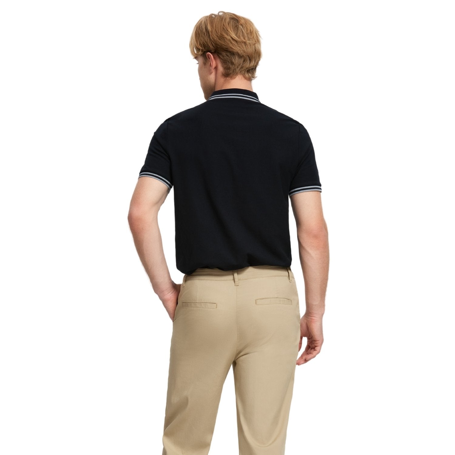 Men's Pique Solid Polo - Giordano