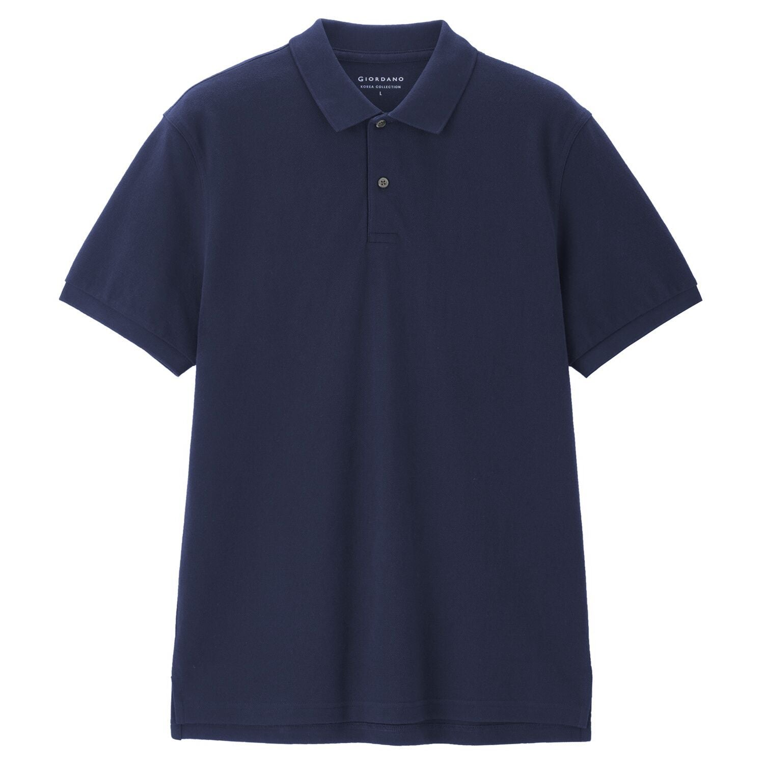 Men's Polo Shirt: Cotton Pique, Short Sleeve | Korea Collection - Giordano