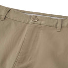 Men's Relax Straight Stretch Twill Khakis - Khaki - Giordano