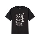 Men’s Relaxed Fit Cotton Print Tee - Tom & Jerry - Black - Giordano