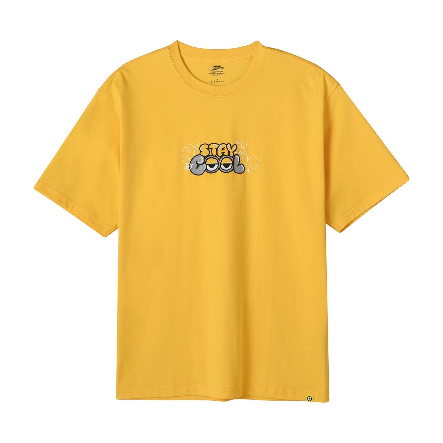 Men's Relaxed Fit Minions Sorona Jersey PrintTee - Giordano