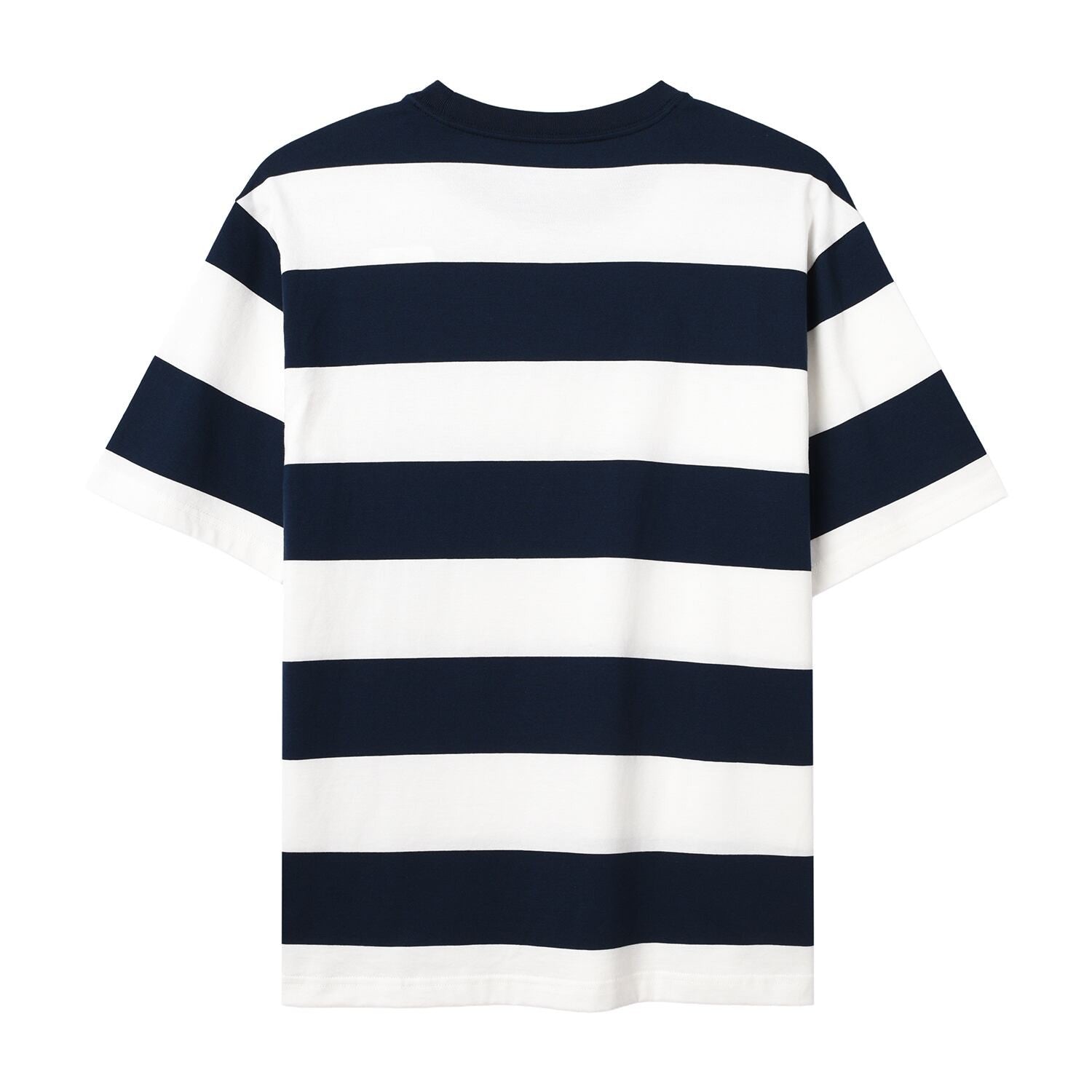 Men's Relaxed Fit Striped Cotton Jersey Tee - Giordano