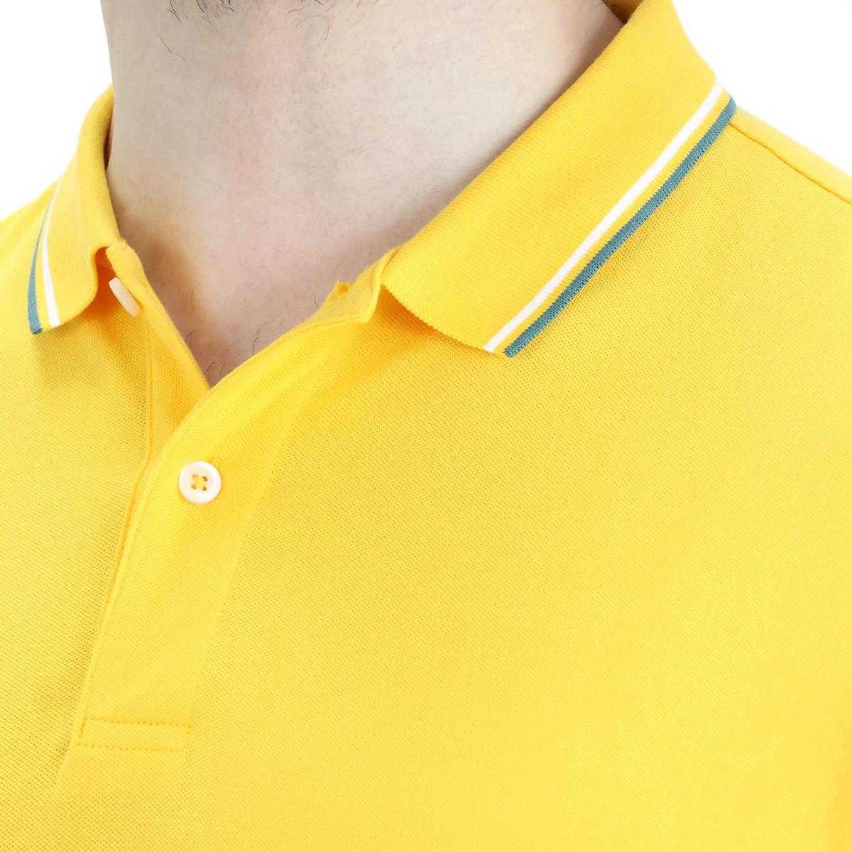 Men's Short Sleeve Slim Solid Polo - Giordano