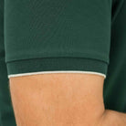 Men's Slim Fit Pique Polo - Green - Giordano