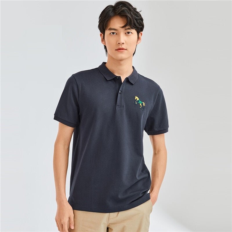 Men's Slim Taper Bold Polo - Giordano