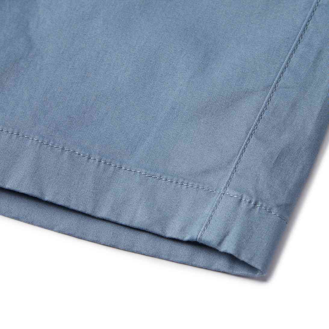Men's Twill Low Rise Slim Tapered Bermuda - Blue - Giordano