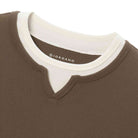 Men's Waffle Crew Neck Oversized Tee - Giordano