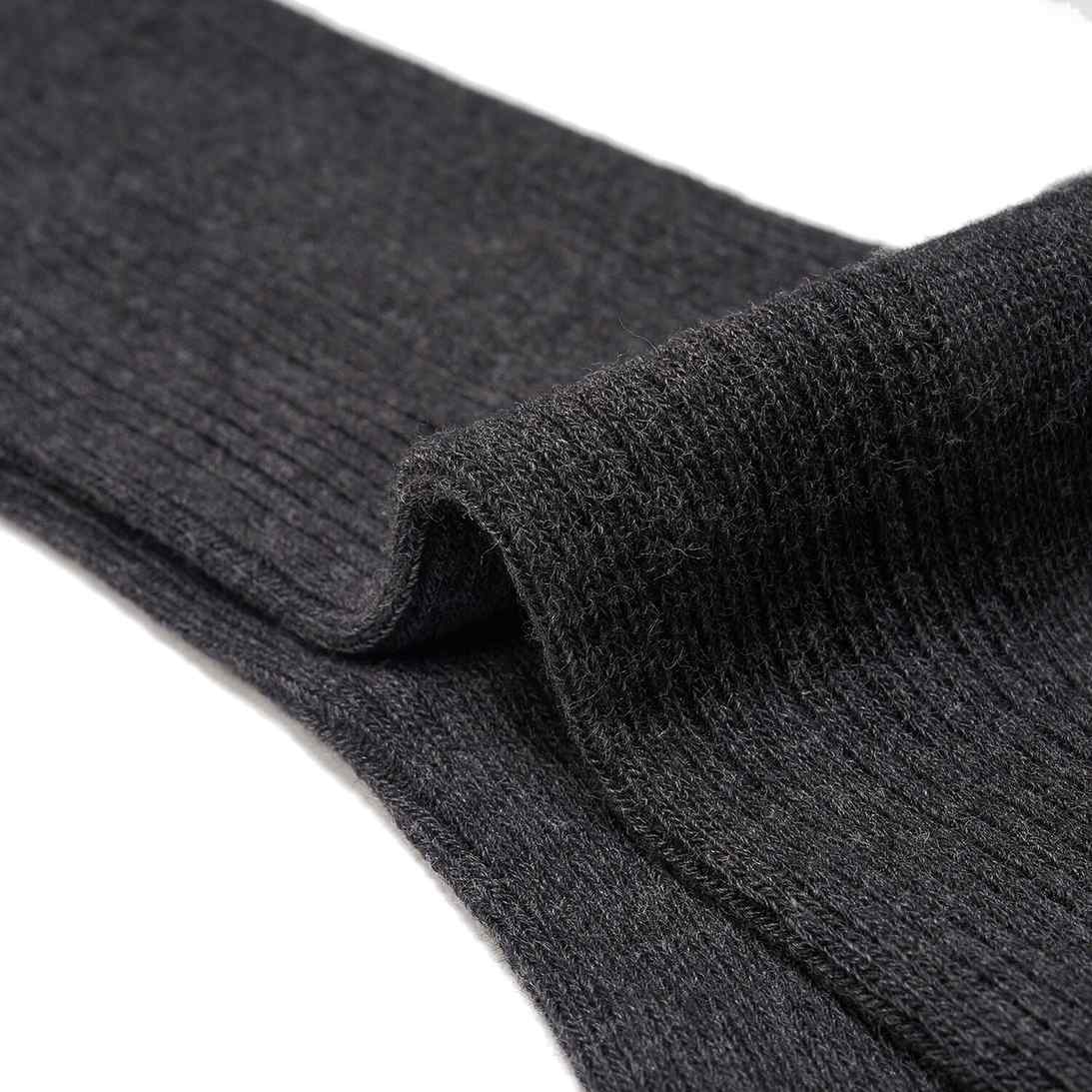 Unisex Essentials Longer Ribbed Socks - 2 - Pack - Grey - Giordano