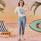 Women's Comfort Fit Print Tee - Giordano