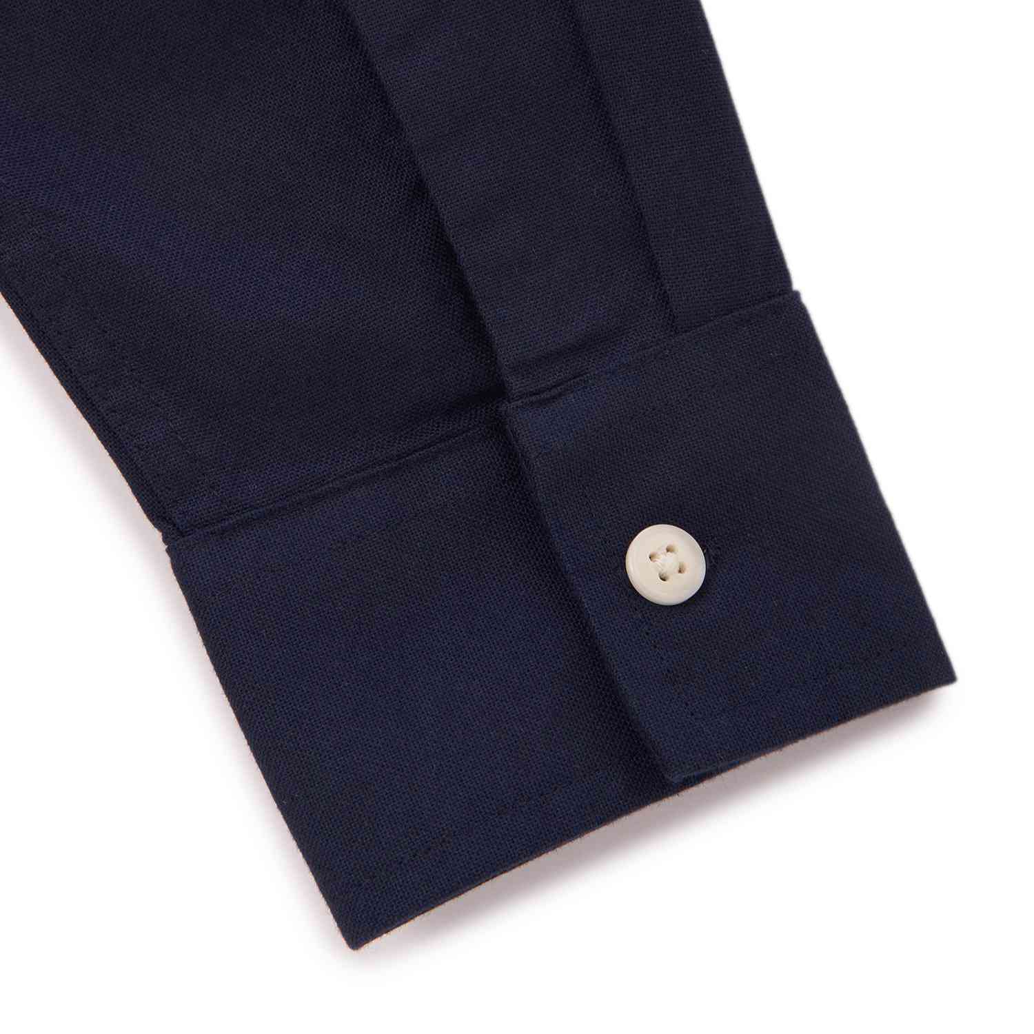 Women's Cotton Oxford Acute Collar Long Sleeve - Giordano