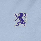 Women's Cotton Oxford Acute Collar Long Sleeve - Blue - Giordano