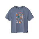 Women’s Crew Neck Print Tee - Tom & Jerry - Blue - Giordano