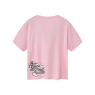 Women’s Crew Neck Print Tee - Tom & Jerry - Pink - Giordano