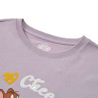 Women’s Crew Neck Print Tee - Tom & Jerry - Purple - Giordano