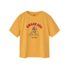 Women’s Crew Neck Print Tee - Tom & Jerry - Yellow - Giordano