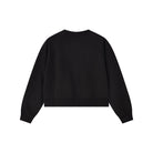 Women’s French Terry Long Sleeve Crew Neck Sweatshirt – Tom & Jerry - Black - Giordano