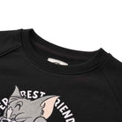 Women’s French Terry Long Sleeve Crew Neck Sweatshirt – Tom & Jerry - Black - Giordano